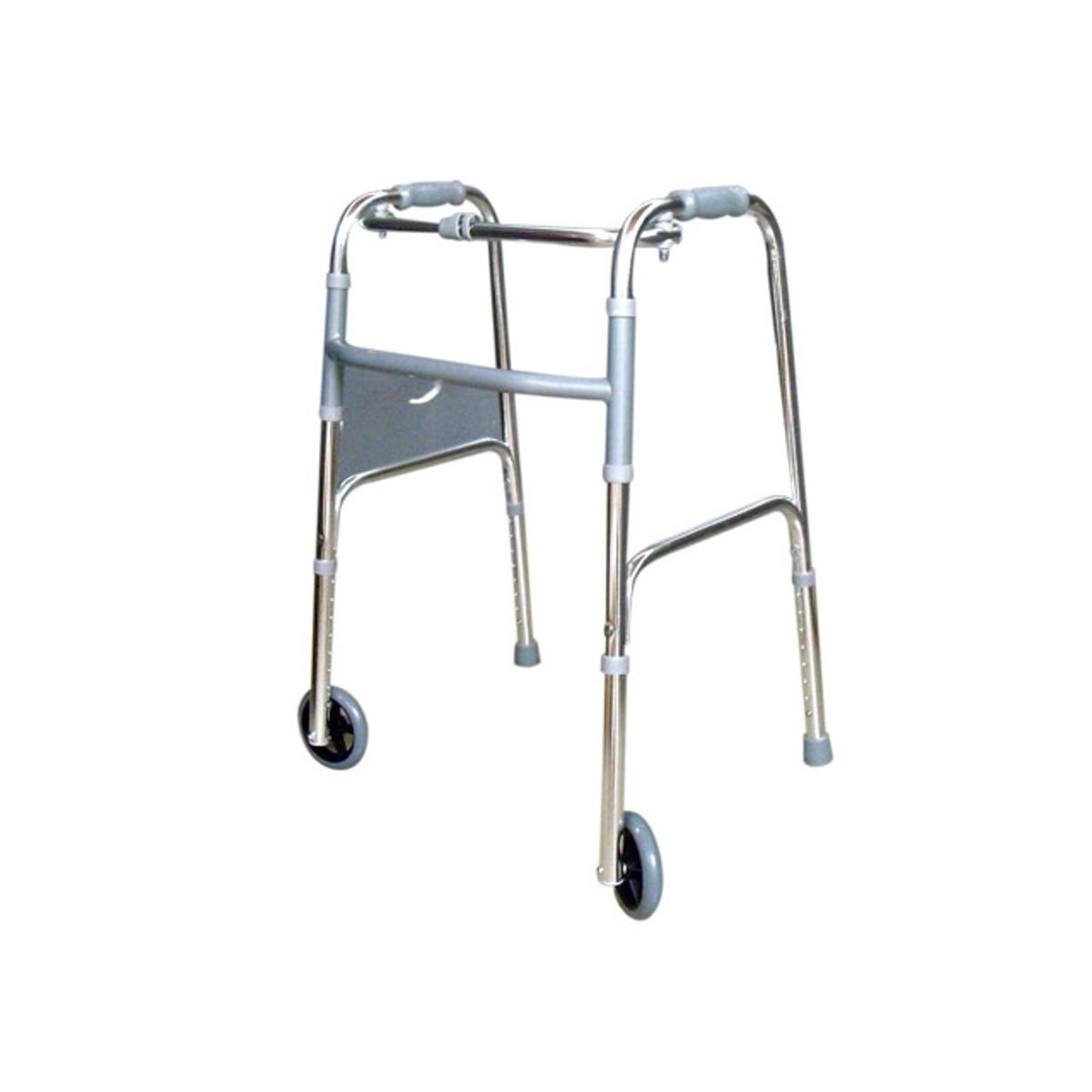 CAMINADOR PLEGABLE ADULTO CON RUEDAS