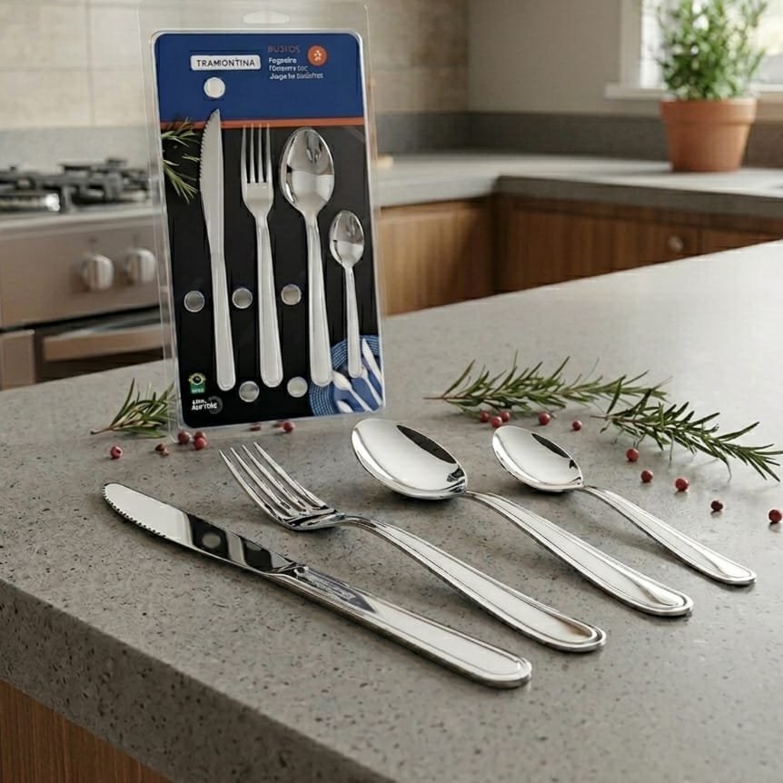 SET CIBIERTOS TRAMONTINA 24 PZS