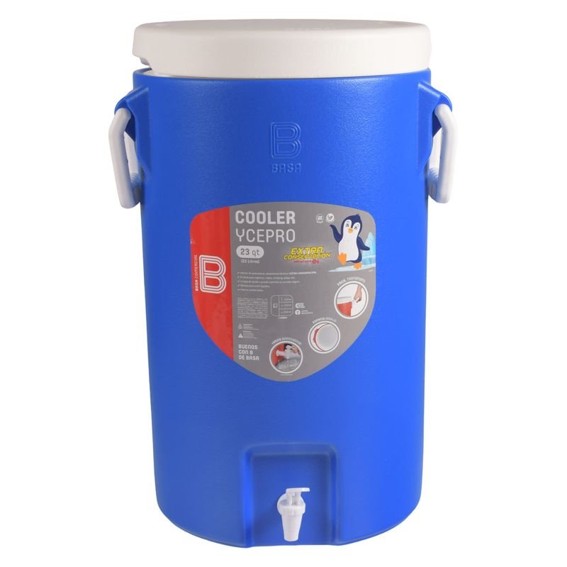 HIELERA CON DISPENSADOR 22L COOLER BASA