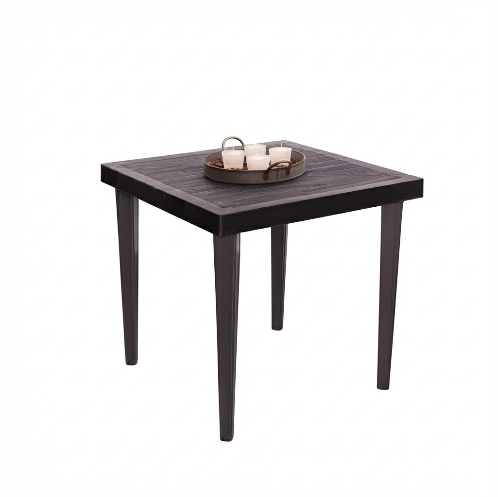 MESA CUADRADA MADEIRA GLAMOUR