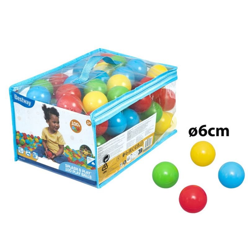 PELOTA PAST. E/BOLSO X100 PZ.REF:52648 (5,85CM)