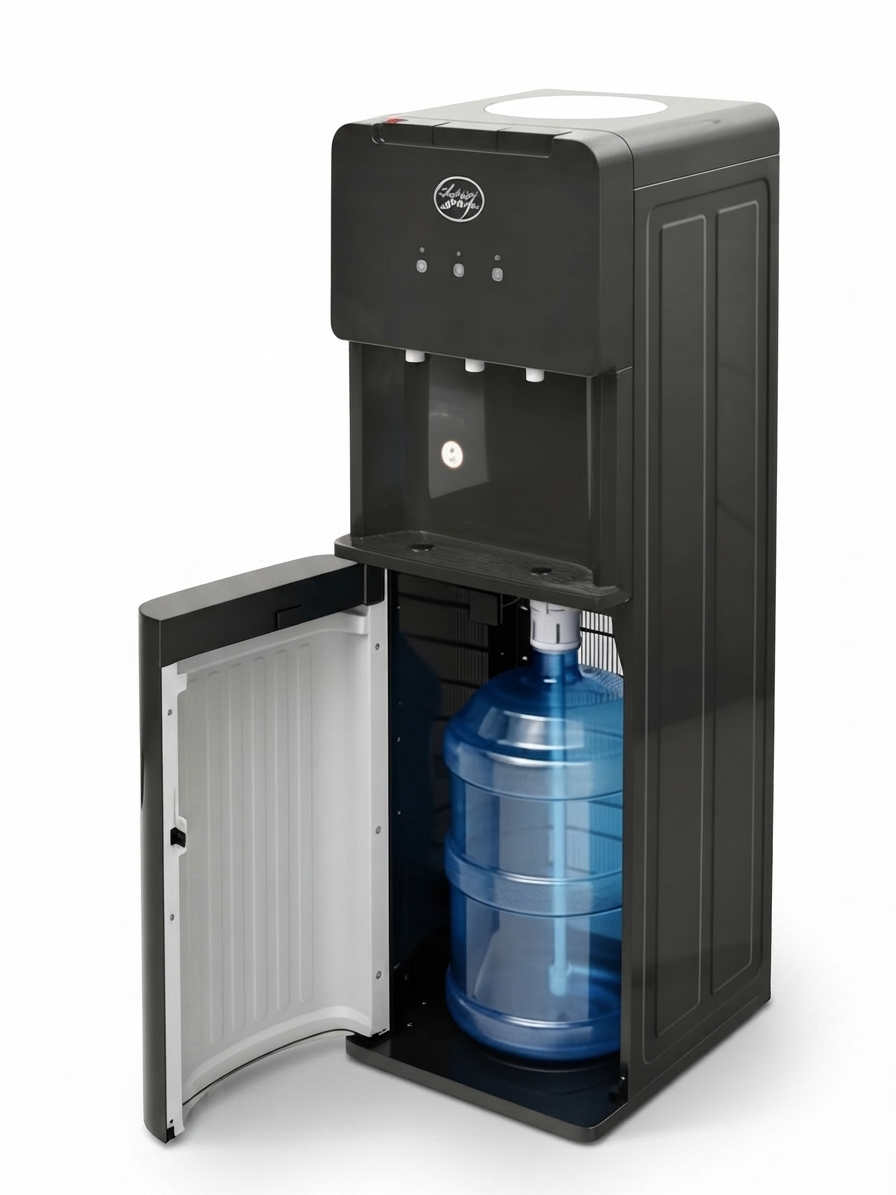 DISPENSADOR ELÉCTRICO DE AGUA CON BOTELLON OCULTO AGUA FRIA/NORMAL Y CALIENTE REF:EL910