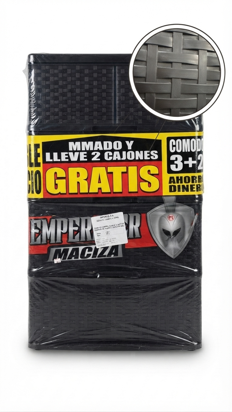 CAJONERA EMPERADOR MASISA 3 MÁS 2