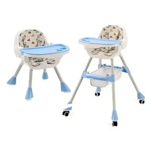 SILLA COMEDOR P/BEBE PLAST. SURT REF:EP0354 (86*78*63 CM)