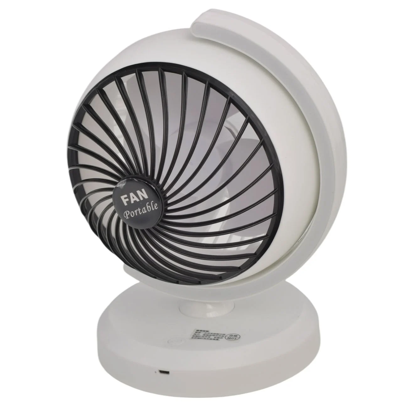 VENTILADOR RECARGABLE C/LUZ LED REF.EEO041/AA-888