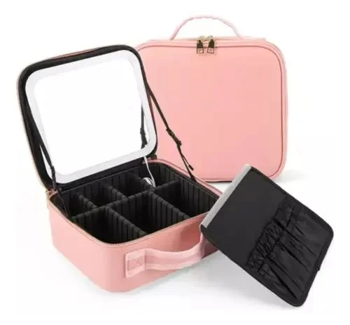 ORGANIZADOR DE MAQUILLAJE CON LUZ LED